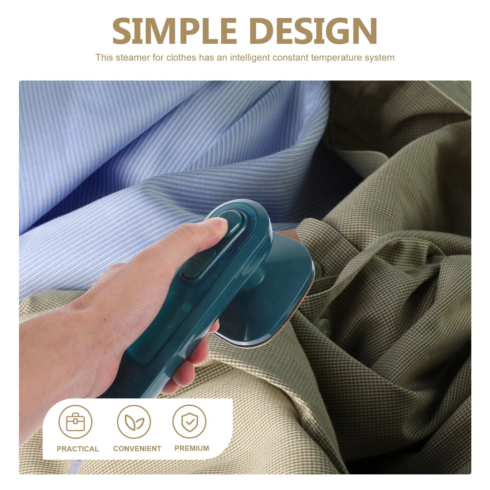 Mini Plancha a Vapor